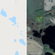 The road on the left allegedly exists. The road on the right is washed out and been reclaimed as farm land/a pond. Will Google still send you down this path? Yes.
